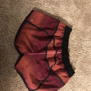 Lulu lemon running shorts